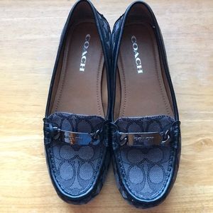 Coach Signature Jacquard Loafers